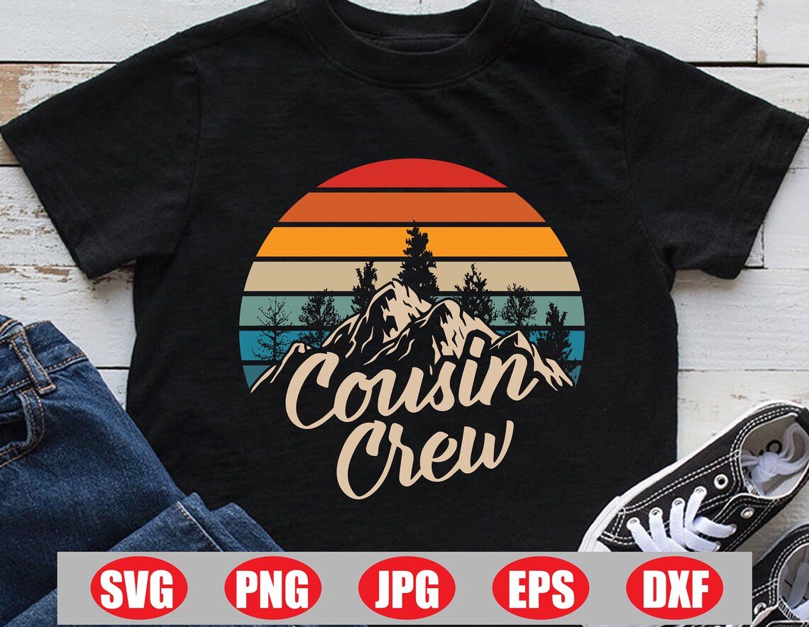 Cousin Camping Crew SVG