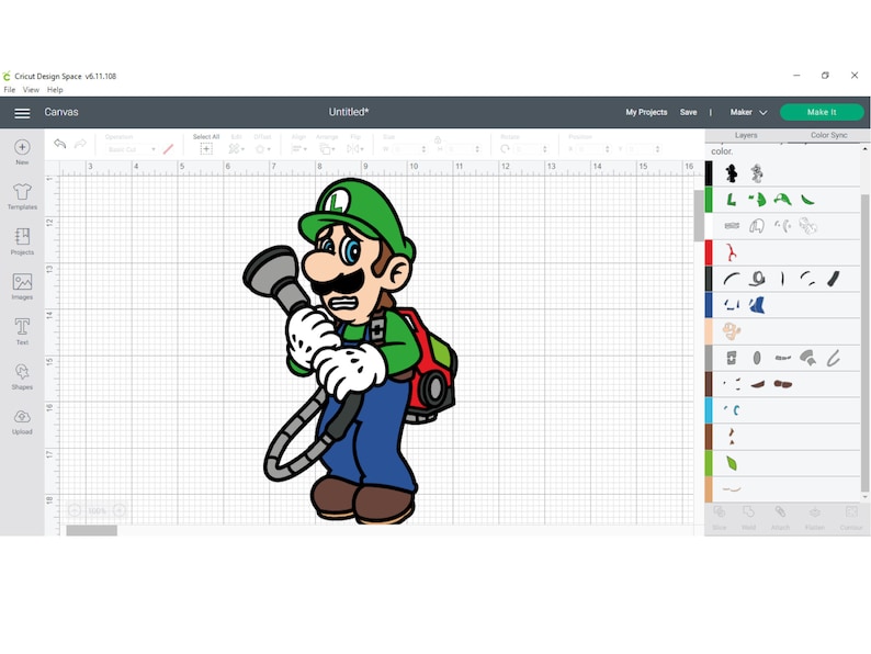 Luigi's Svg Mansion Svg King Boo Svg Boo Cut Files for - Etsy