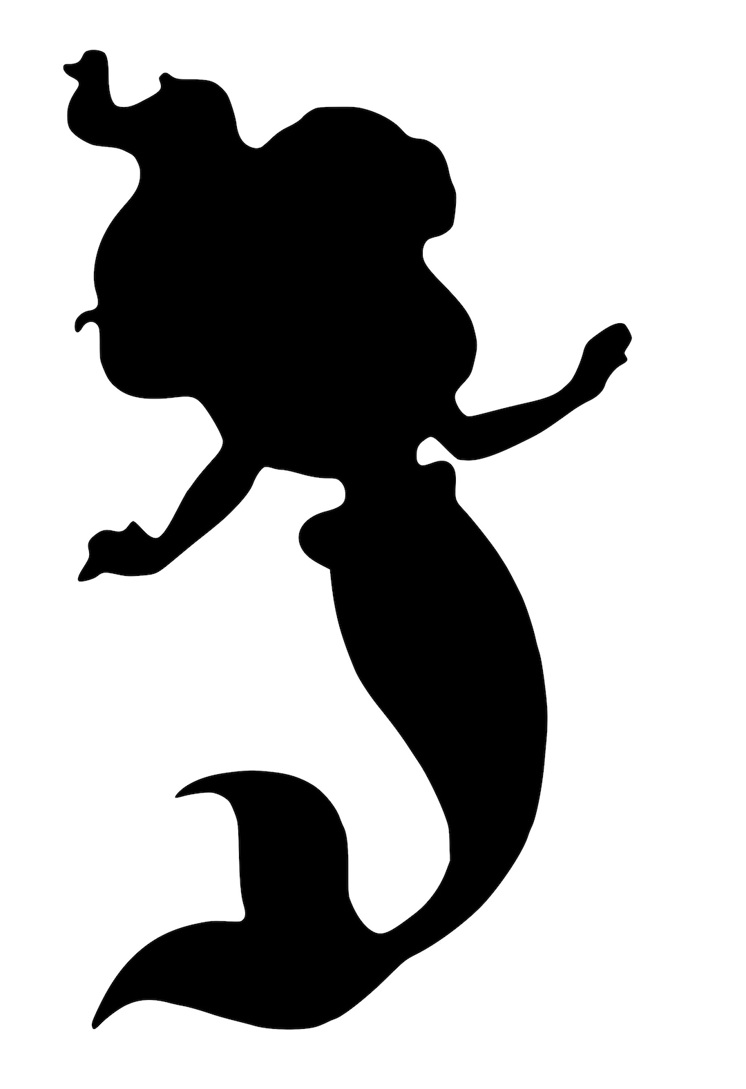 Disney Princess Silhouette Decals multiple - Etsy