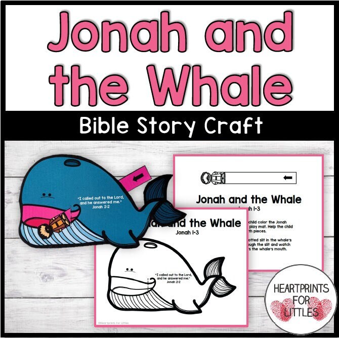 Jonah And The Whale Crafts For Home And Church, 48% OFF