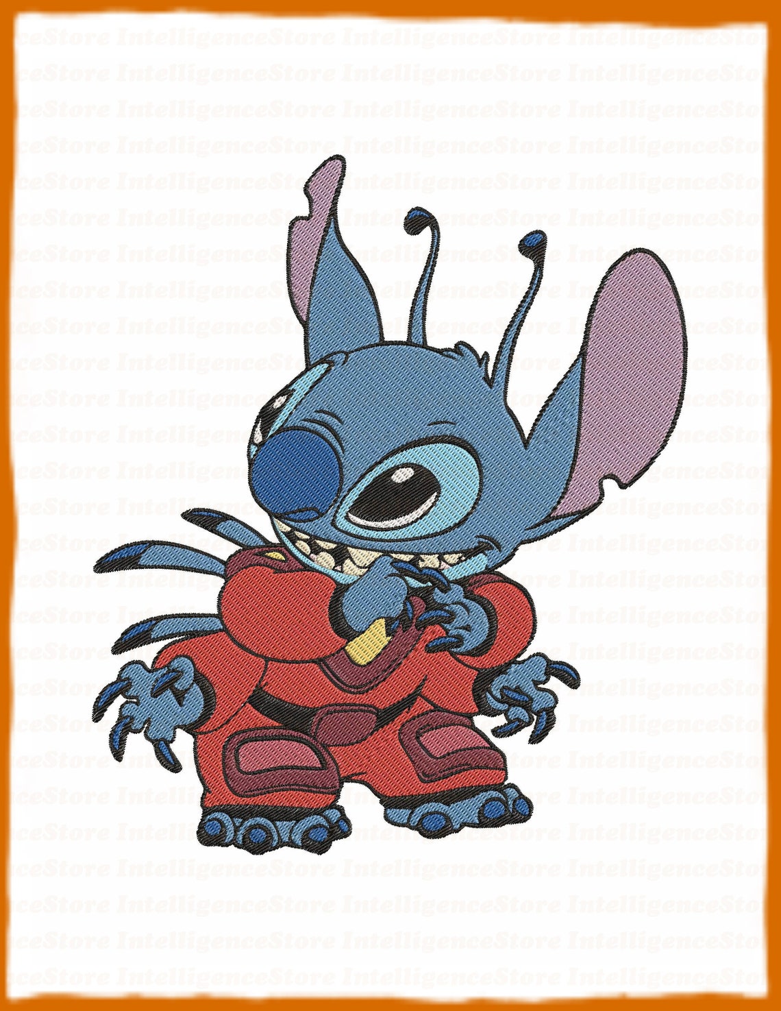 Lilo and Stitch Filled Embroidery Design 9 Instant Download - Etsy