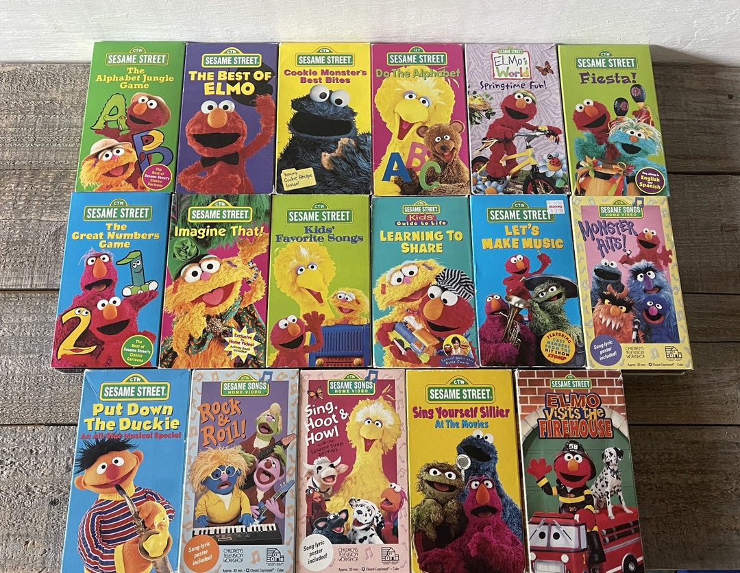 Sesame Street Vhs Collection 2024 Edition - Reggi Charisse