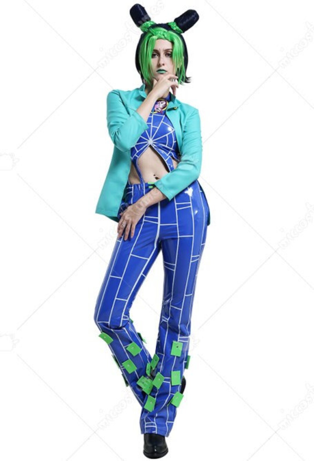 Stone Ocean Prison Jolyne Cujo Cosplay Costume With Coat - Etsy