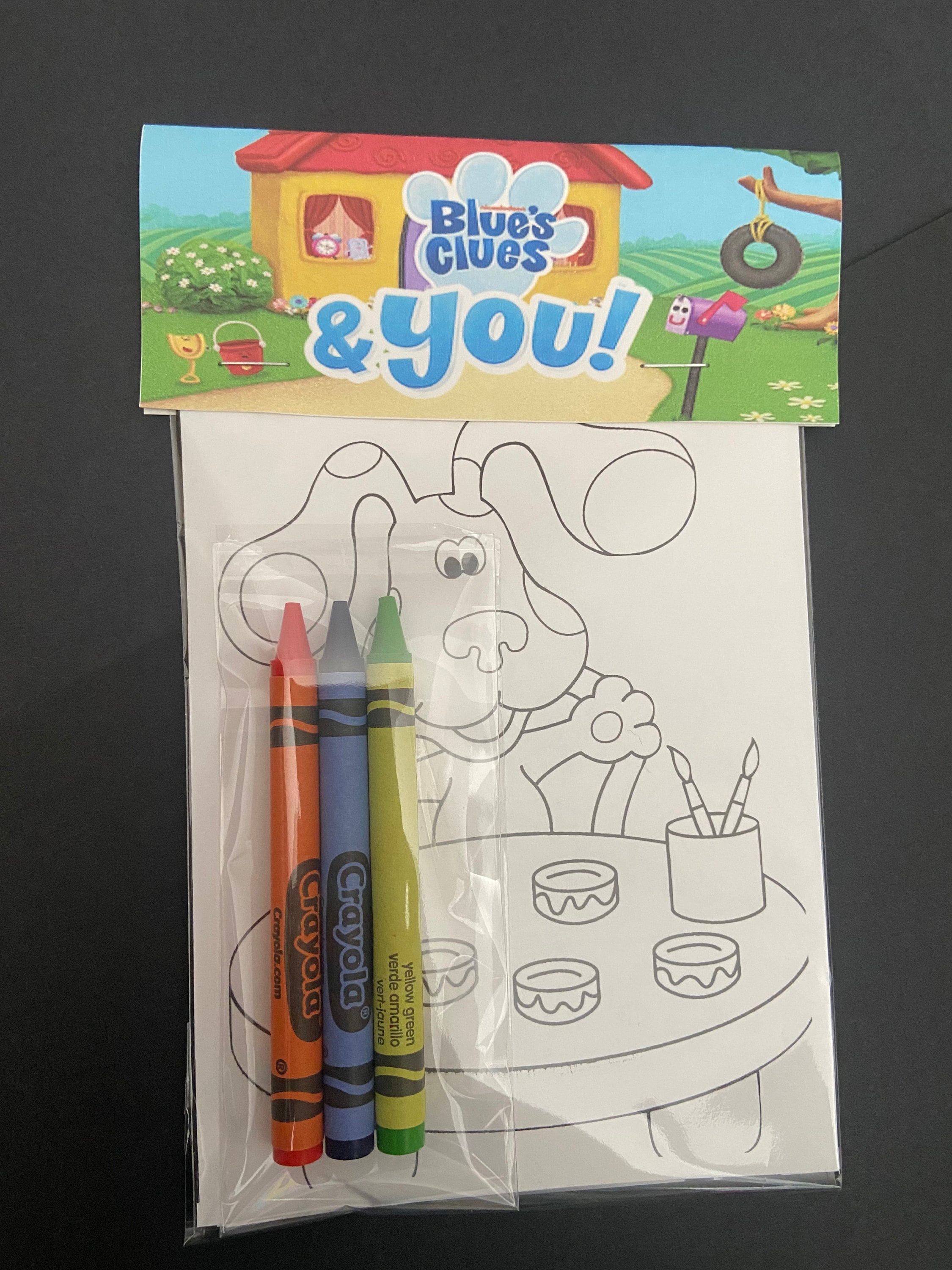 Blues Clues Periwinkle Coloring Pages