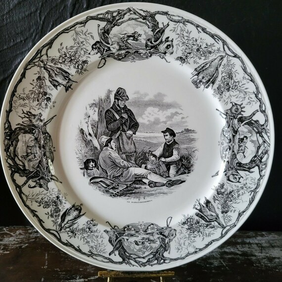 Vintage Villeroy & Boch La Chasse Dinner Plate Porcelain Plate - Etsy