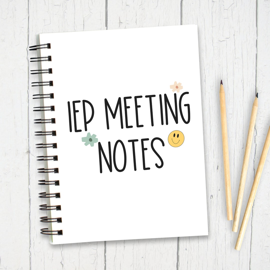 IEP Meeting Notebook/ Special Education/ Speech Therapist/ - Etsy