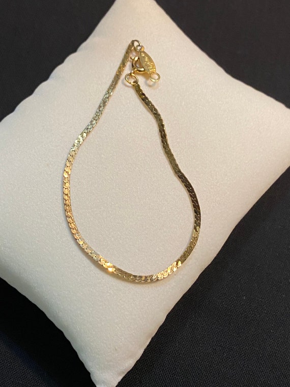 Signed Napier Gold Filled Bracelet