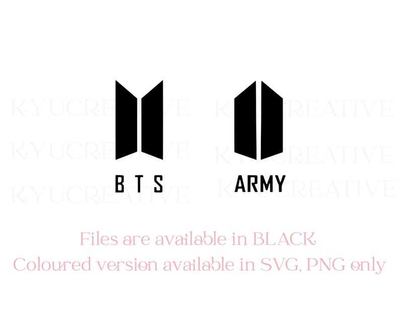 BTS ARMY Logo, Kpop SVG Vector File, Bts Logo Cricut File, Bts Svg for ...