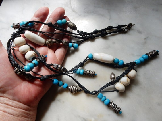 LOT 2 Ethnic Tribal Boho Hippie Necklaces. Handma… - image 5