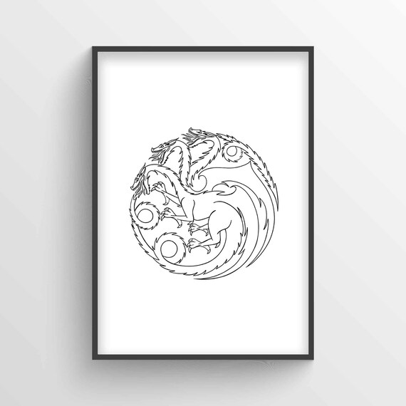 Simple Targaryen Sigil