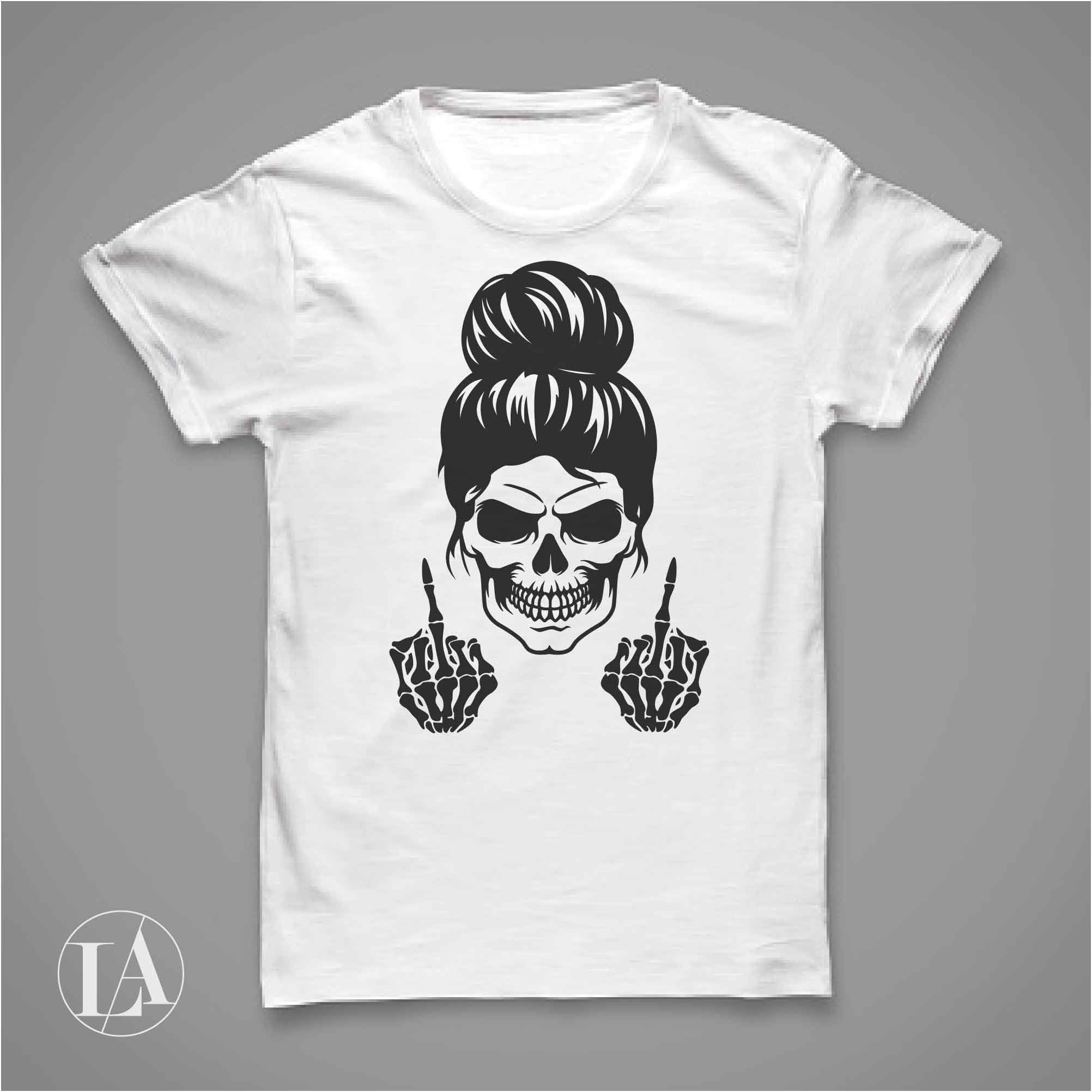 Skeleton Middle Finger Svg Cut File Skull Skeleton Hand - Etsy