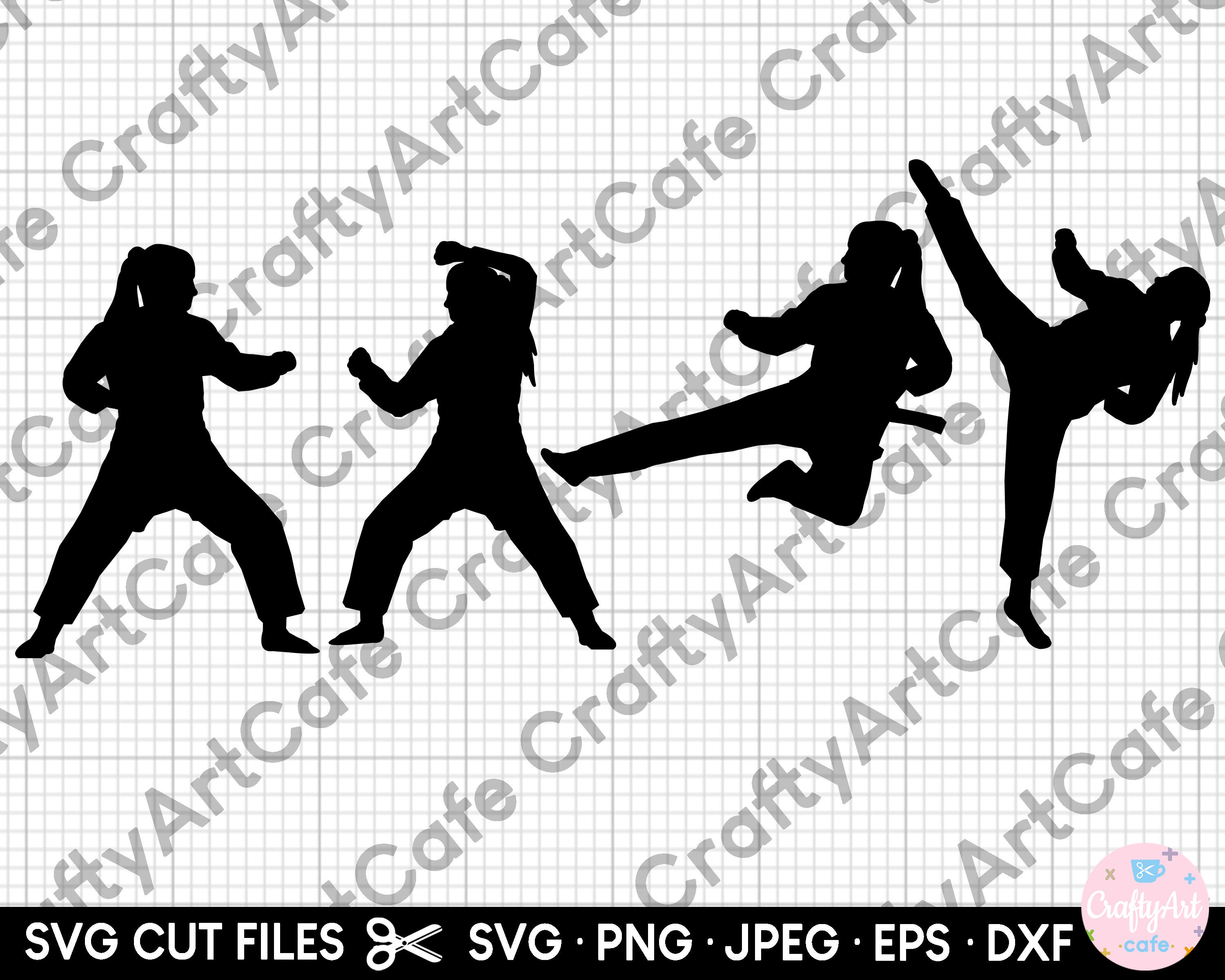 Karate Girl Svg for Cricut Karate Girl Png Karate Svg Karate - Etsy Israel