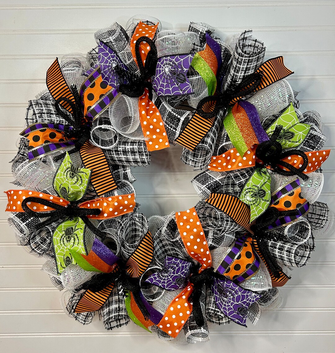 Halloween Wreath-halloween Door Wreath-halloween Door Decor-halloween ...