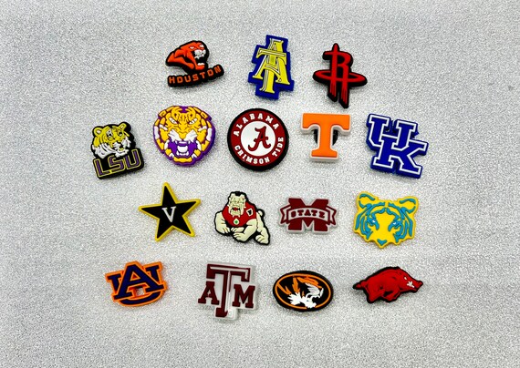 College Croc Charms Football Jibbitz Shoe Charm Sports - Etsy