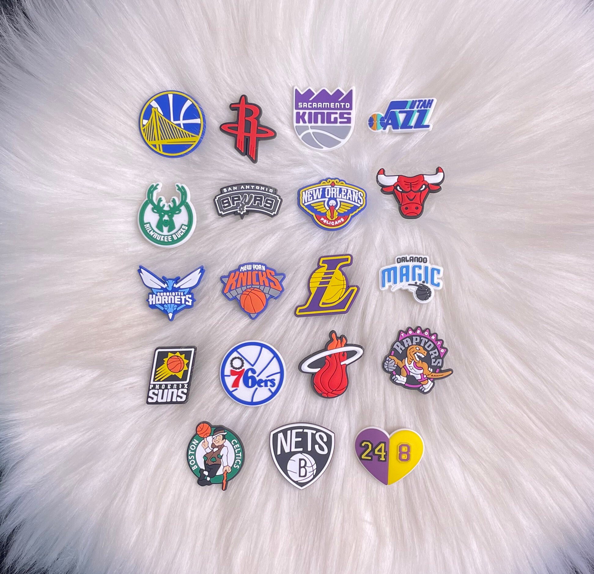 NBA Croc Charms/basketball Team Croc Charms/team Croc Charms - Etsy