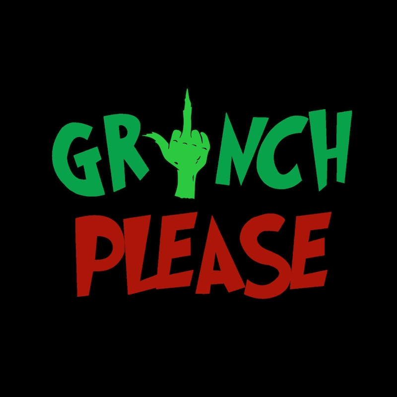 Grinch Hand Middle Finger - Etsy