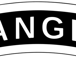 Army Ranger Logo Dxf - Etsy