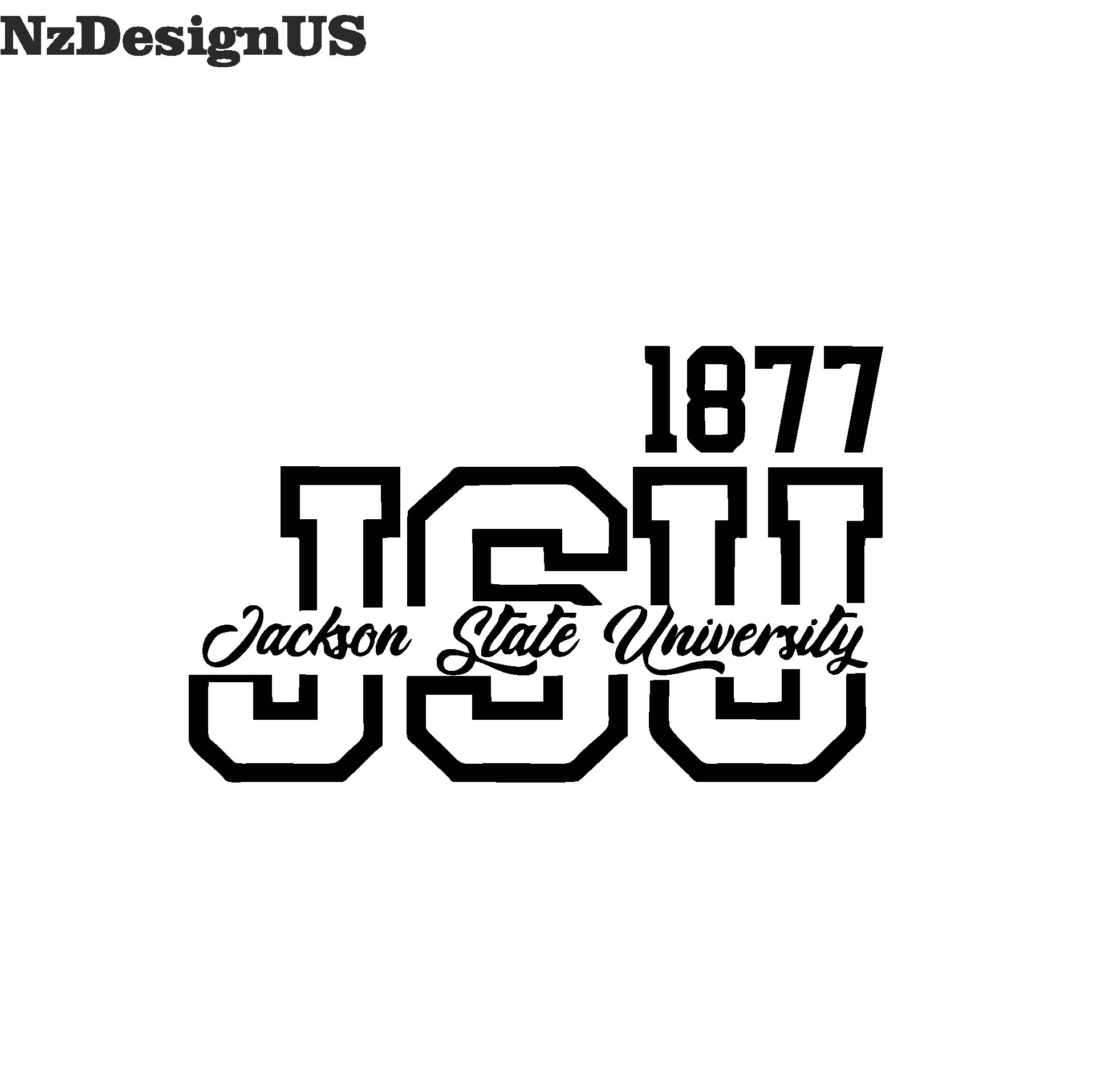 JSU 1877 SVG Jackson State University SVG Png Dxf Eps - Etsy