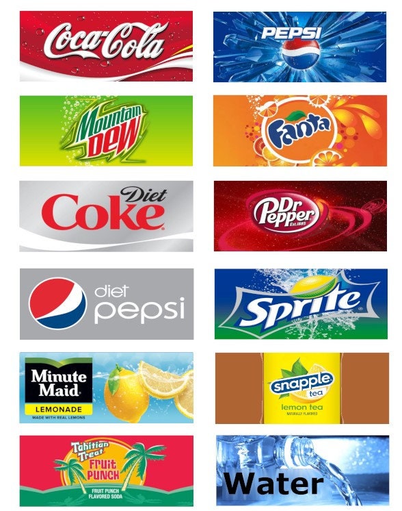 PDF Sheet of Vending Machine Labels 14 Total Labels - Etsy