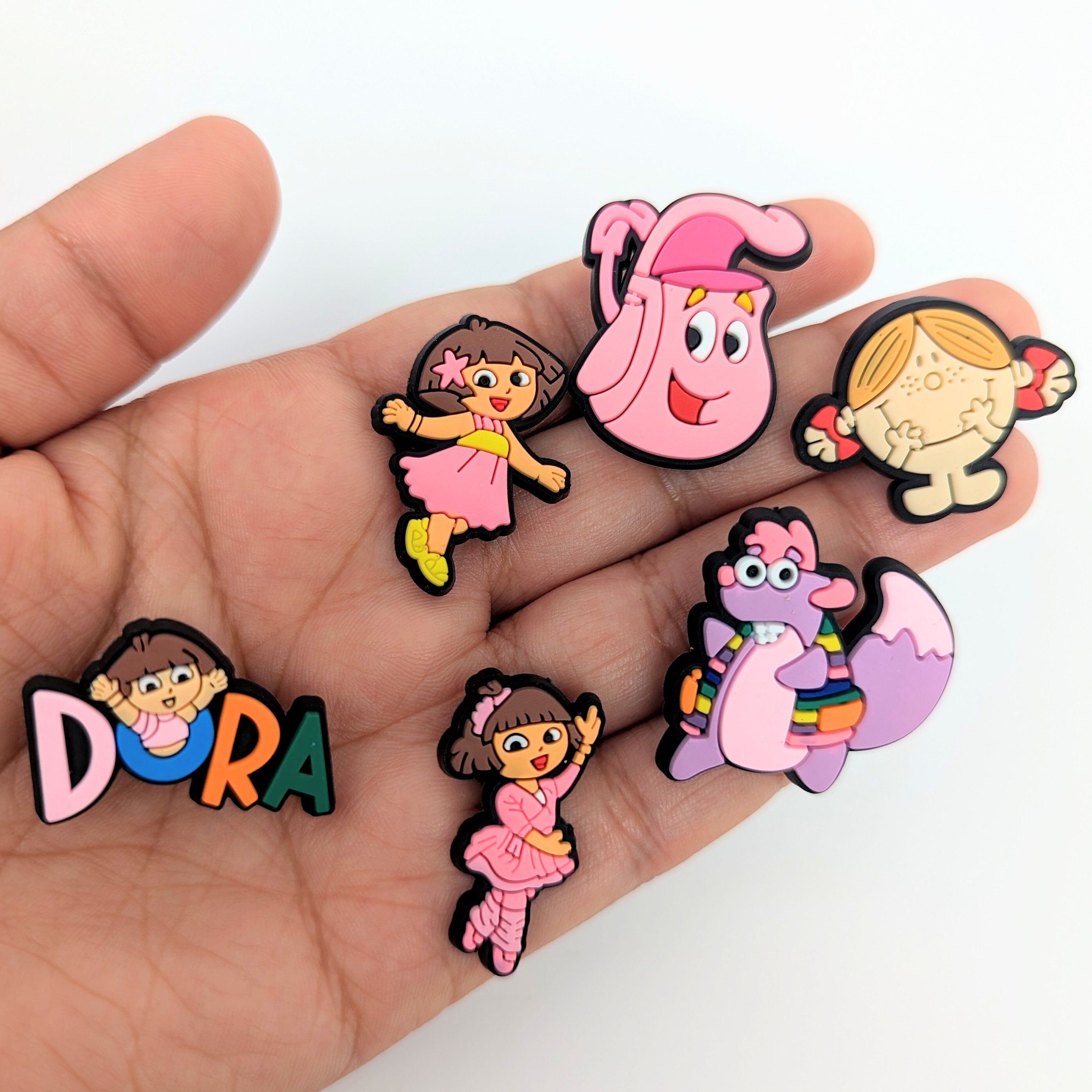 Dora the Explorer Inspired Shoe Charms TV Cartoon Crocs Charms Jibbitz ...