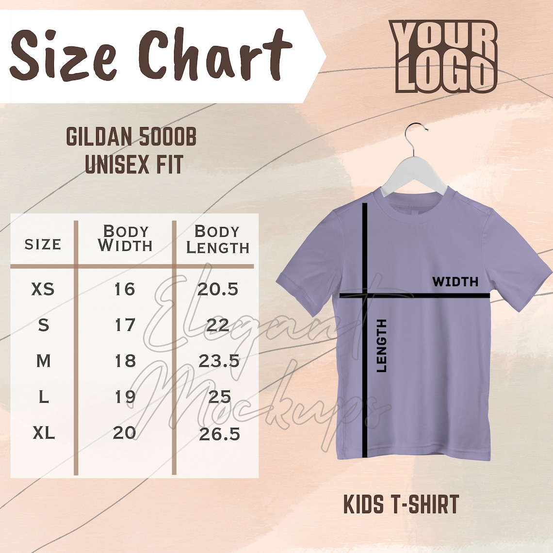 Gildan 5000b Size Chart