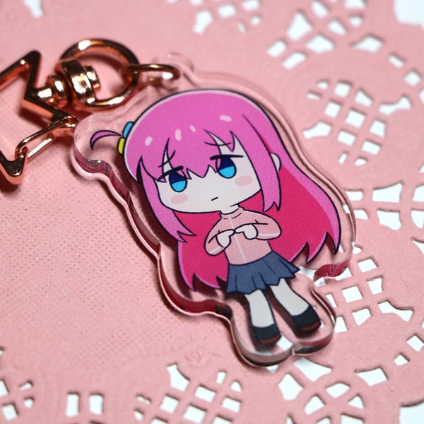 Bocchi the Rock Keychain - Etsy