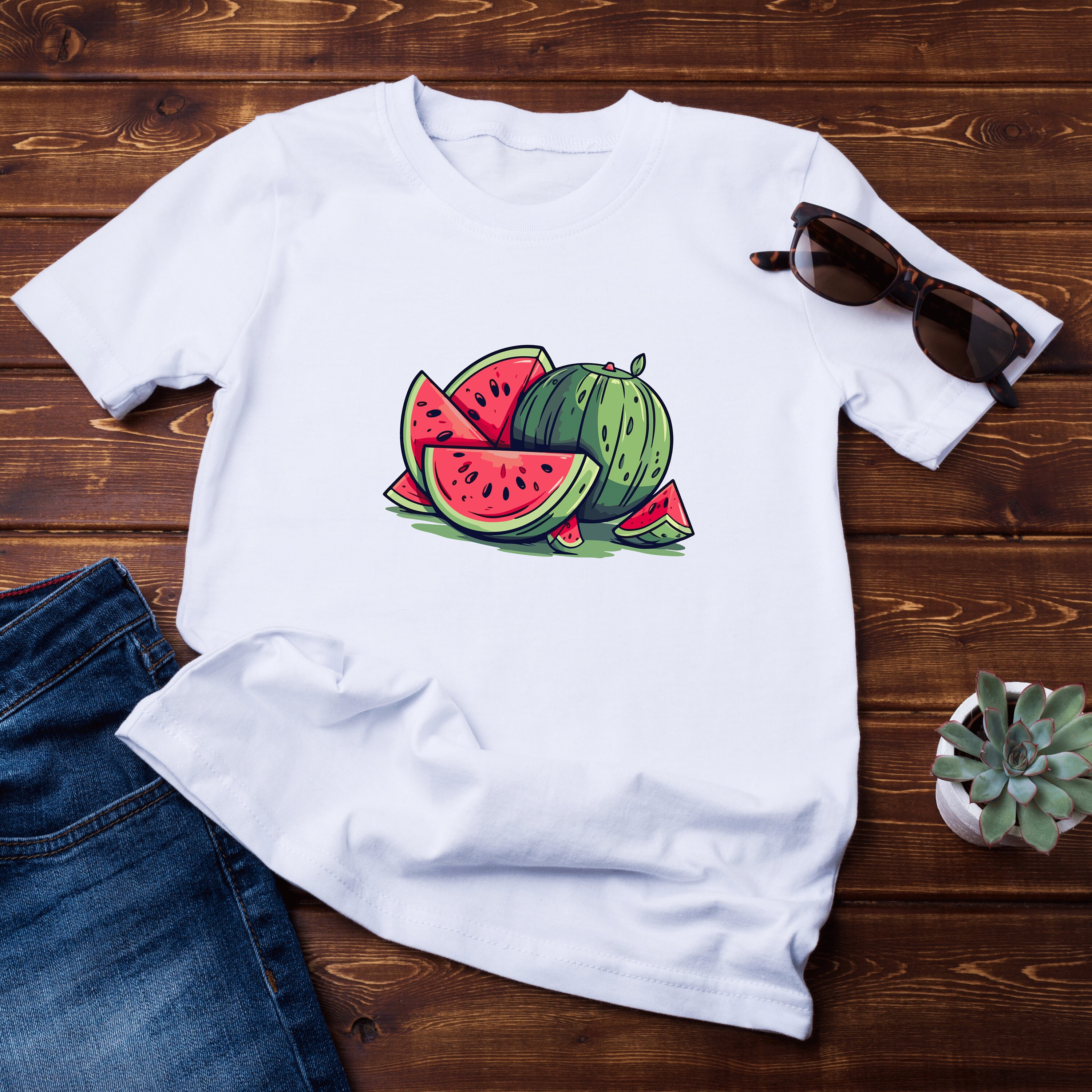 Watermelon Clipart Watermelon Svg Watermelon Vector Fruit - Etsy