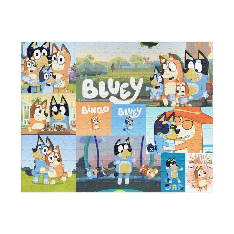 Bluey Puzzle 110 252 500 1014-piece - Etsy