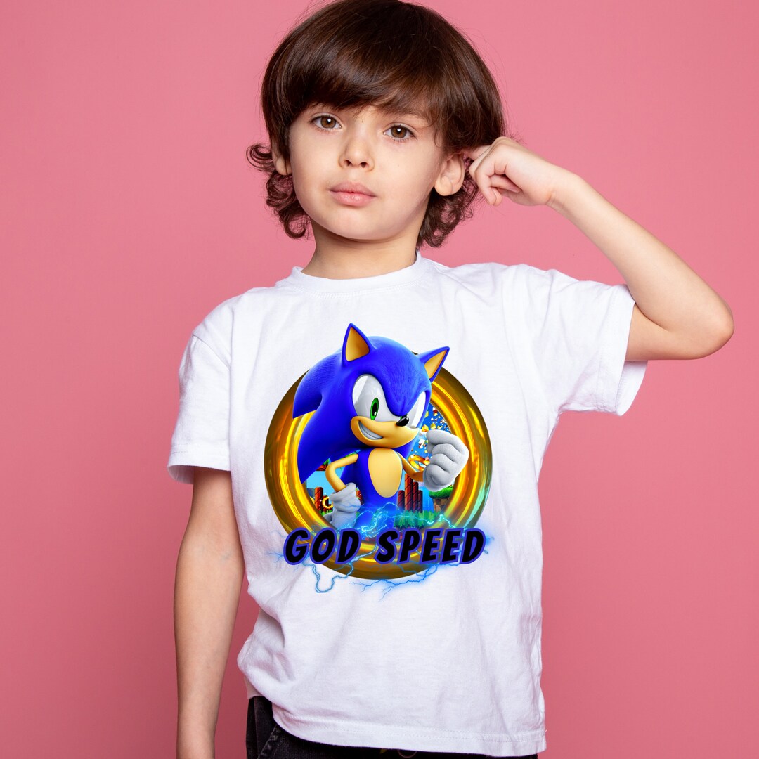 Sonic Hedgehog Shirt PNG, Sonic Png, Digital Anime, Instant Download ...