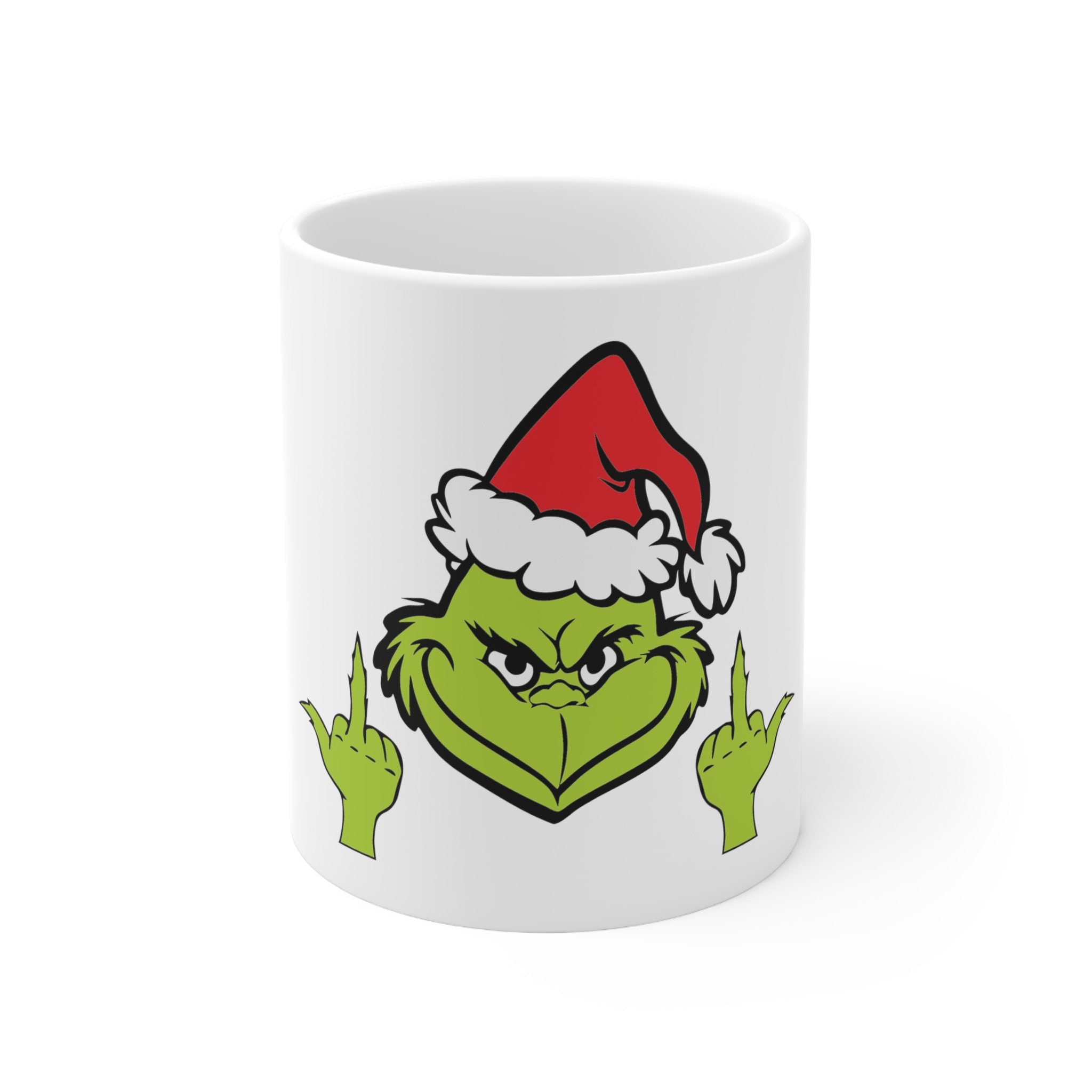 Grinch Middle Finger SVG Grinch Giving the Finger Middle - Etsy Australia