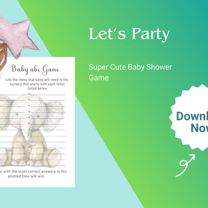 Baby Shower Game, Baby Shower Game, Printable Baby Shower Game, Girl or ...