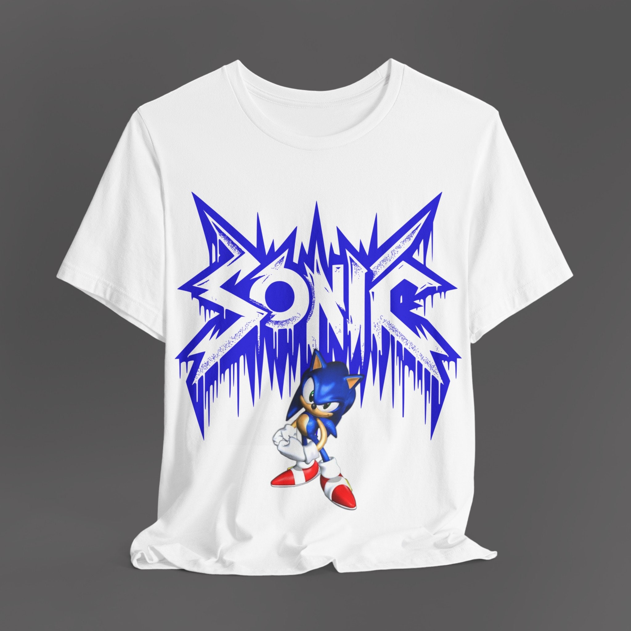 Sonic the Hedgehog Shirt, Sega, Vintage Style, Gift For, Sonic Lover ...