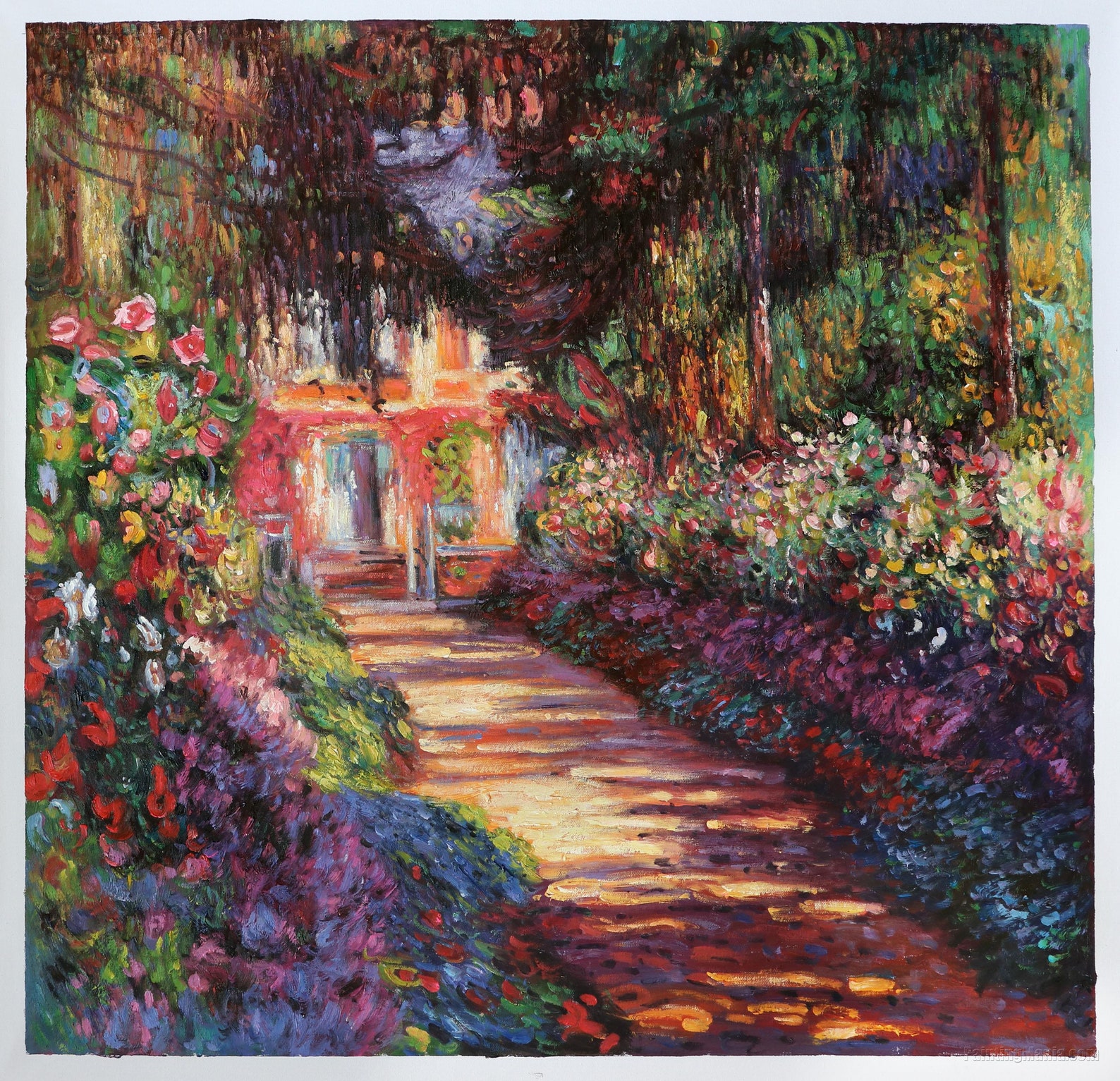 Pathway in Monet's Garden at Giverny Claude Monet - Etsy