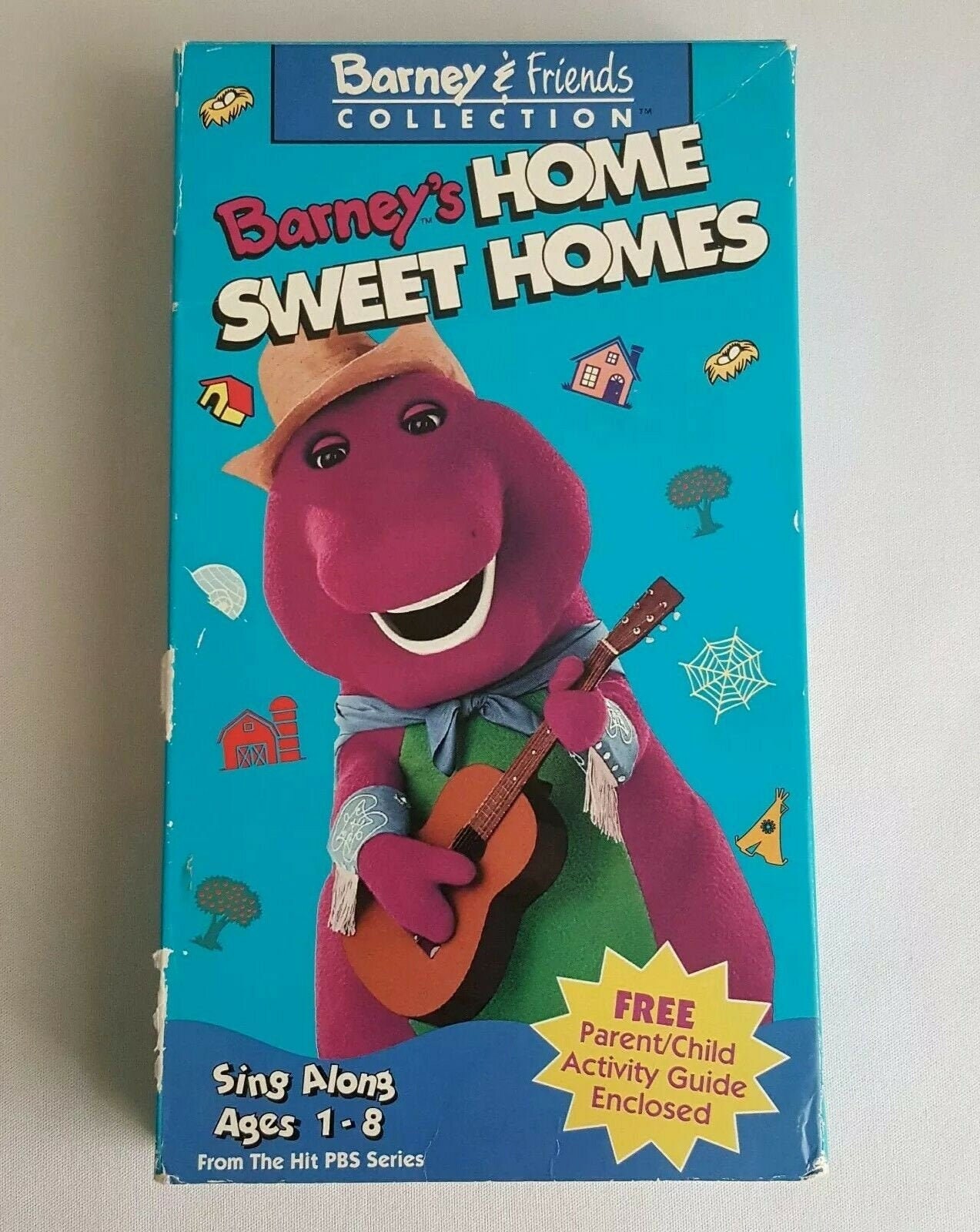 Vintage Barney Vhs Lot Of Sing Along Home Sweet Homes Best Manners ...