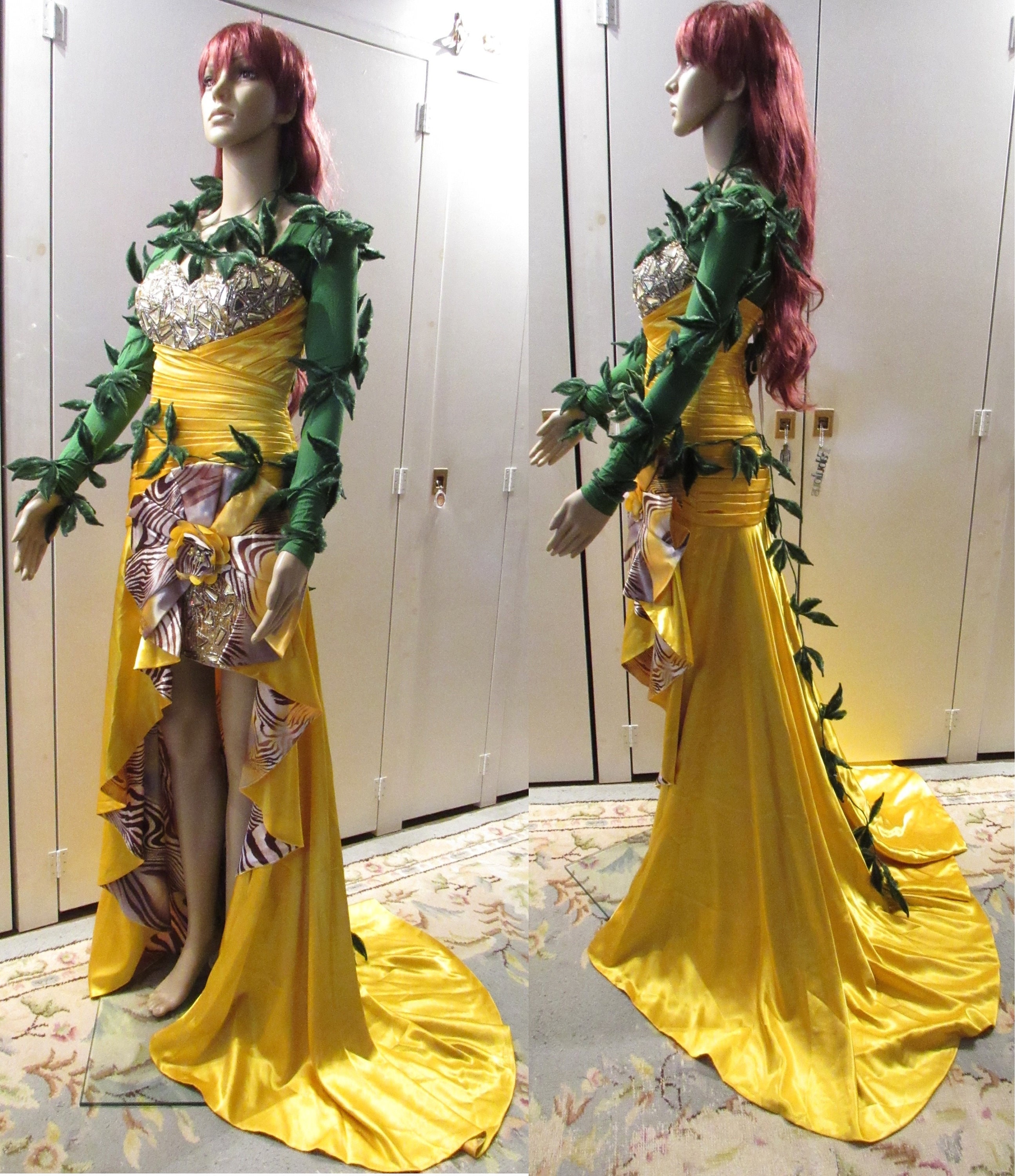 Poison Ivy Costume - Etsy