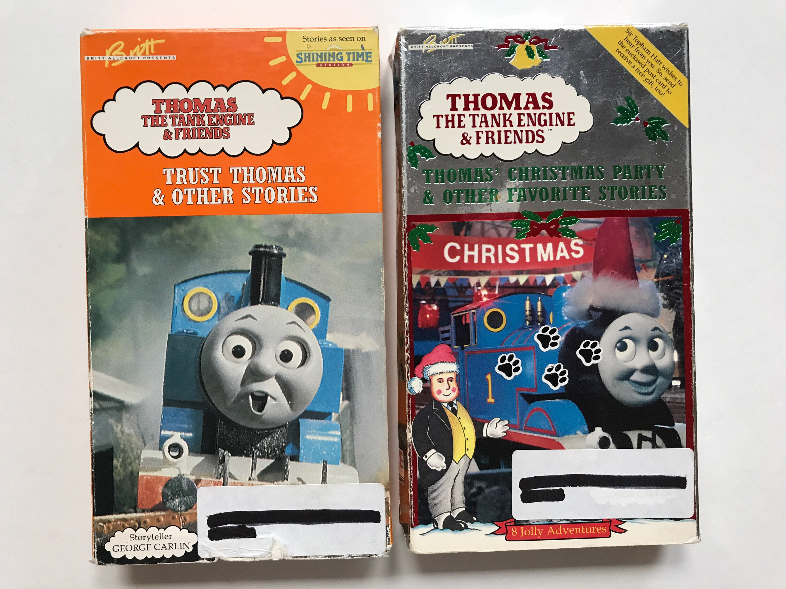 Vintage Thomas The Tank Engine VHS 8 Set plandetransformacion.unirioja.es