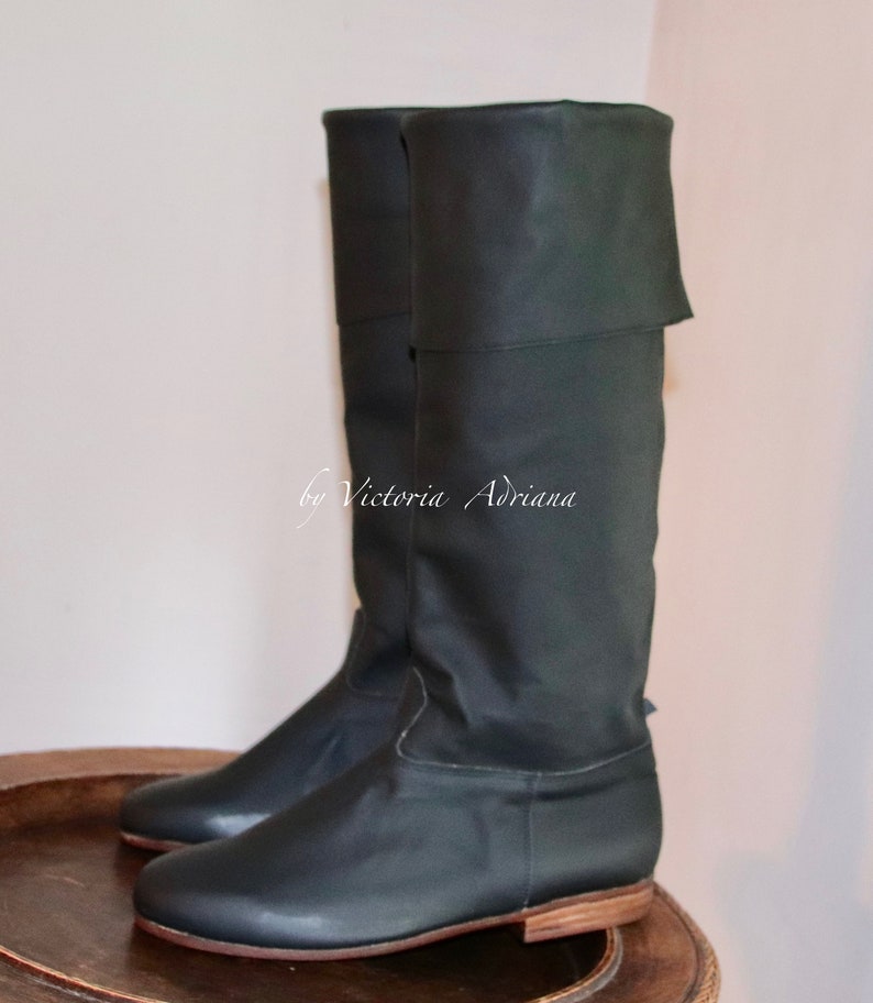 Buy Edwardian Men’s Shoes & Boots | 1900, 1910s     Men riding Boots Men Horse Riding Boos Mens Horse Riding Boots Mens Equestrian Boots Men Costume Boots $329.66 AT vintagedancer.com