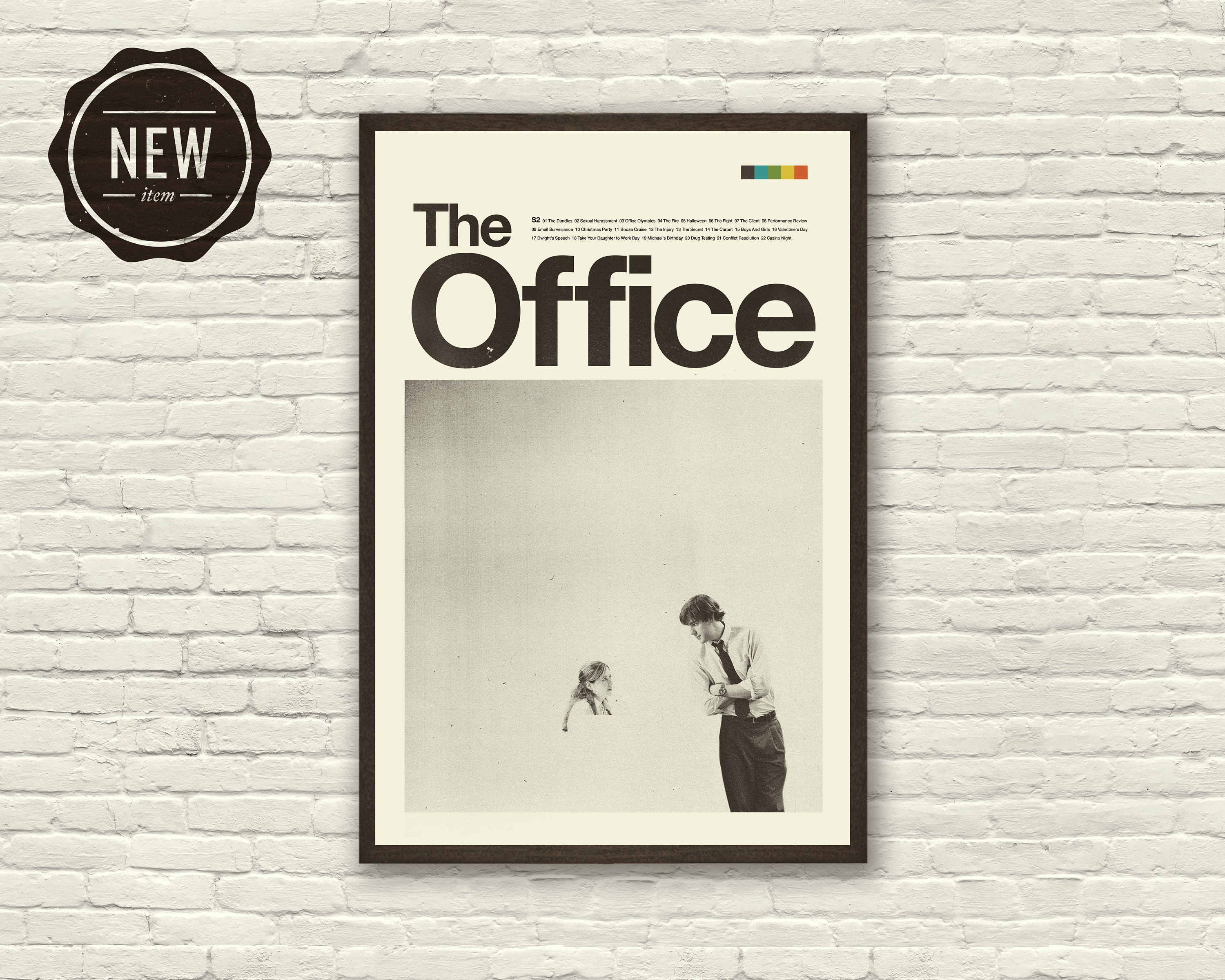 THE OFFICE Inspired Poster Jim and Pam Art Print 12 X 18 - Etsy