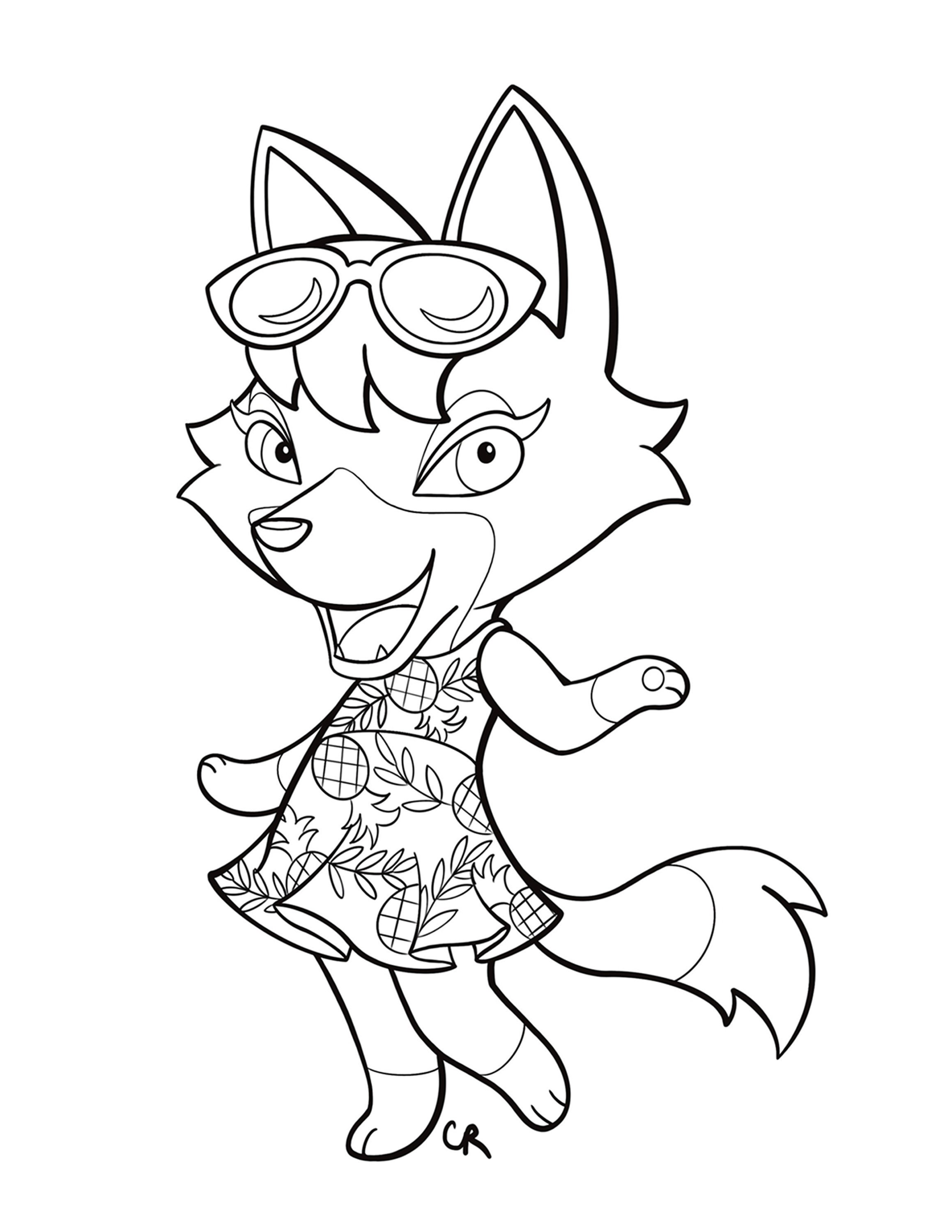 64 Coloring Pages Animal Crossing  Latest