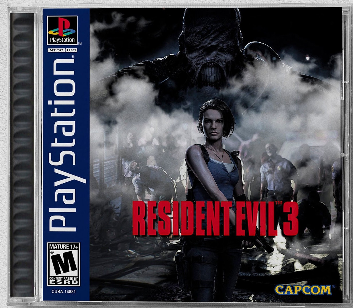 Resident Evil Remake Classic PS1 Cover Art By Allenrgamer On DeviantArt ...