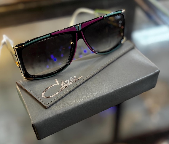 CAZAL Pink & Teal VINTAGE Sunglasses Model 866 198