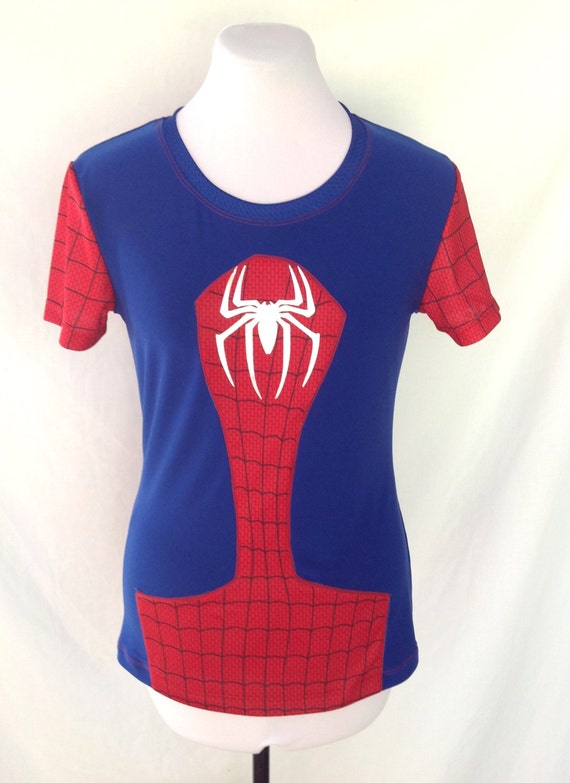 Spider-Man inspired running Tech Tee | Etsy