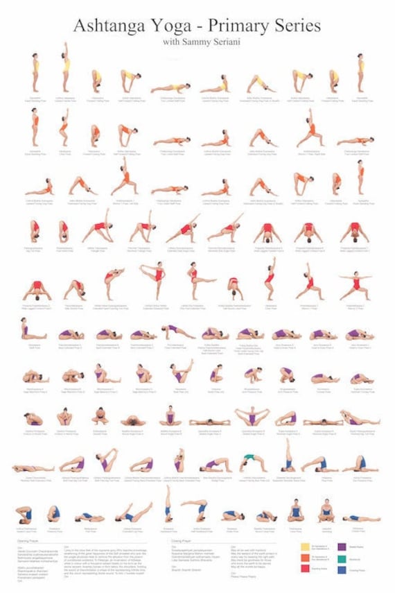 Ashtanga Primary Series Chart By Kino MacGregor, 57% OFF