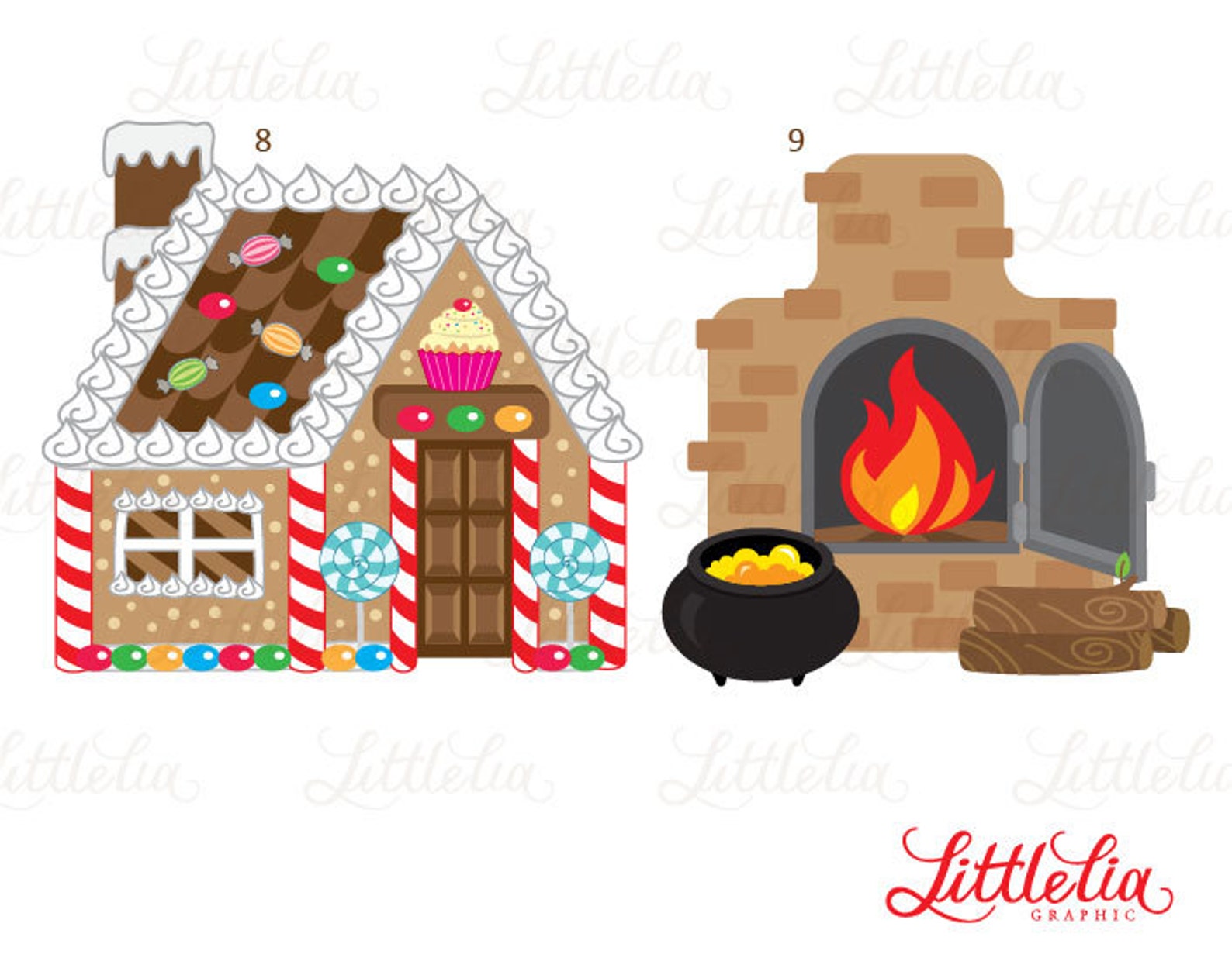 Hansel and Gretel Clipart Set/ Instant Download 14019 - Etsy