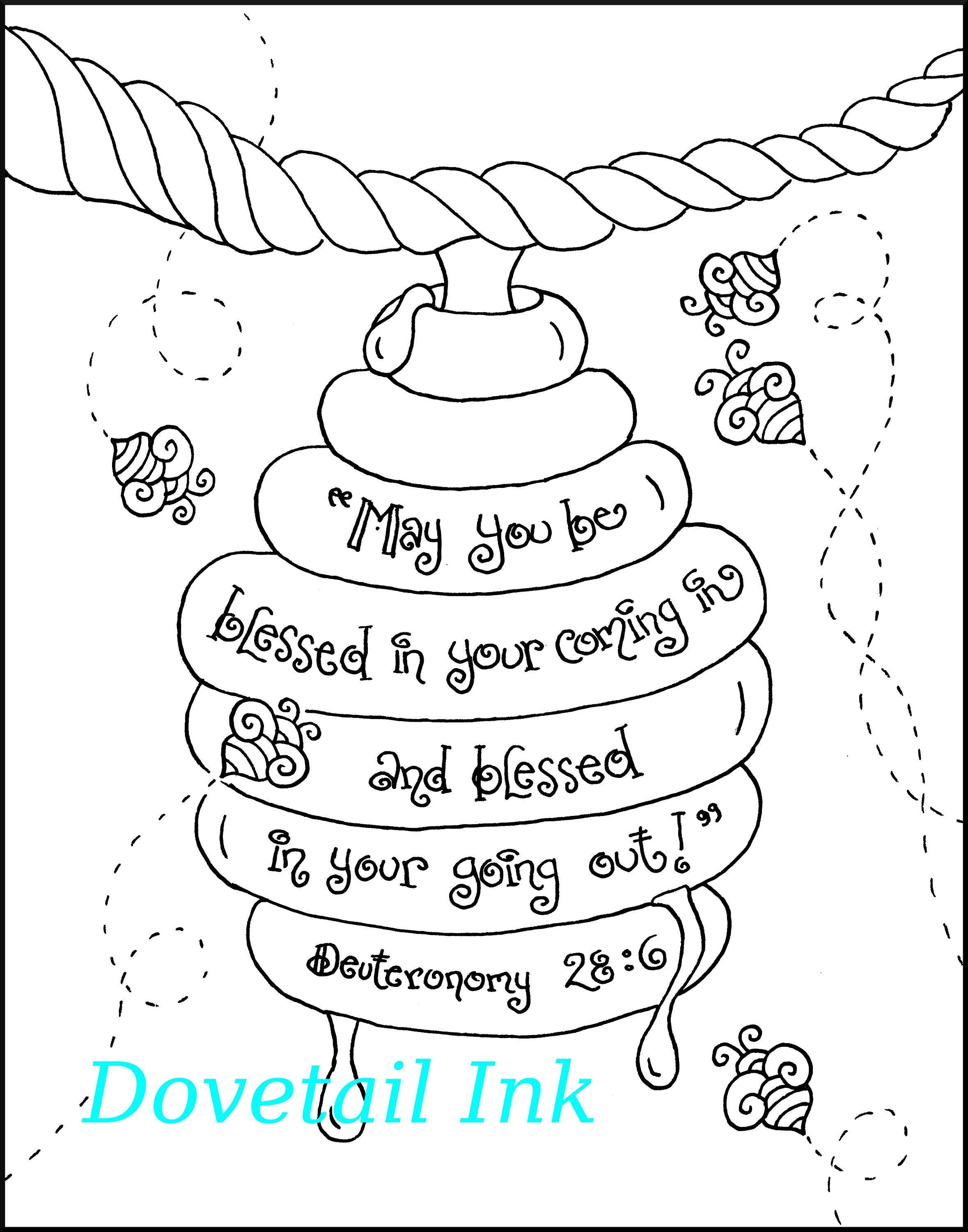 Christian Coloring Pages Printable