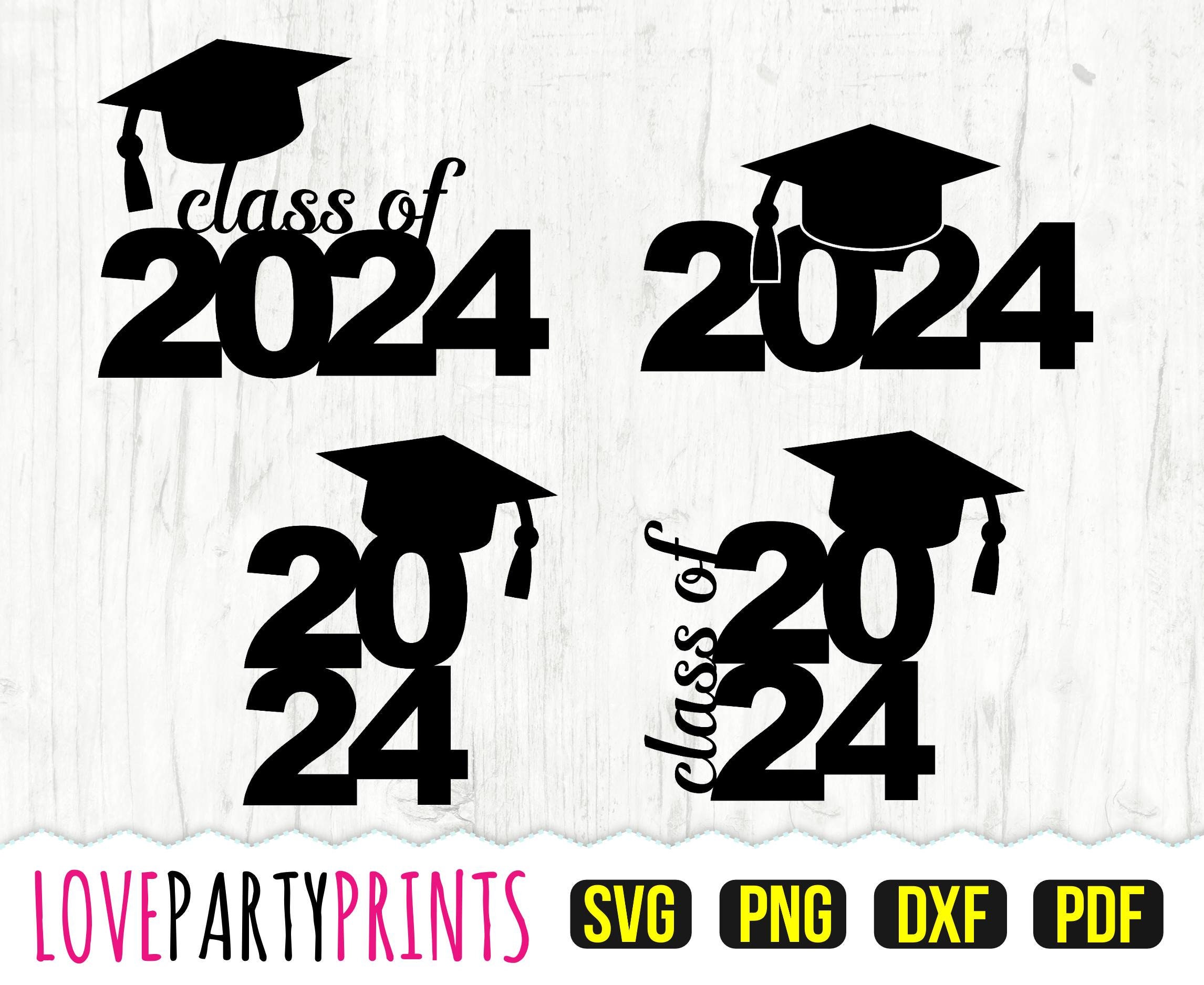 Class Of 2024 Svg Graduation Svg End Of School Year Etsy