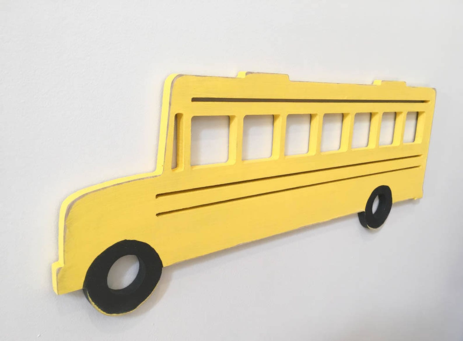 Printable School Bus Cut Outs