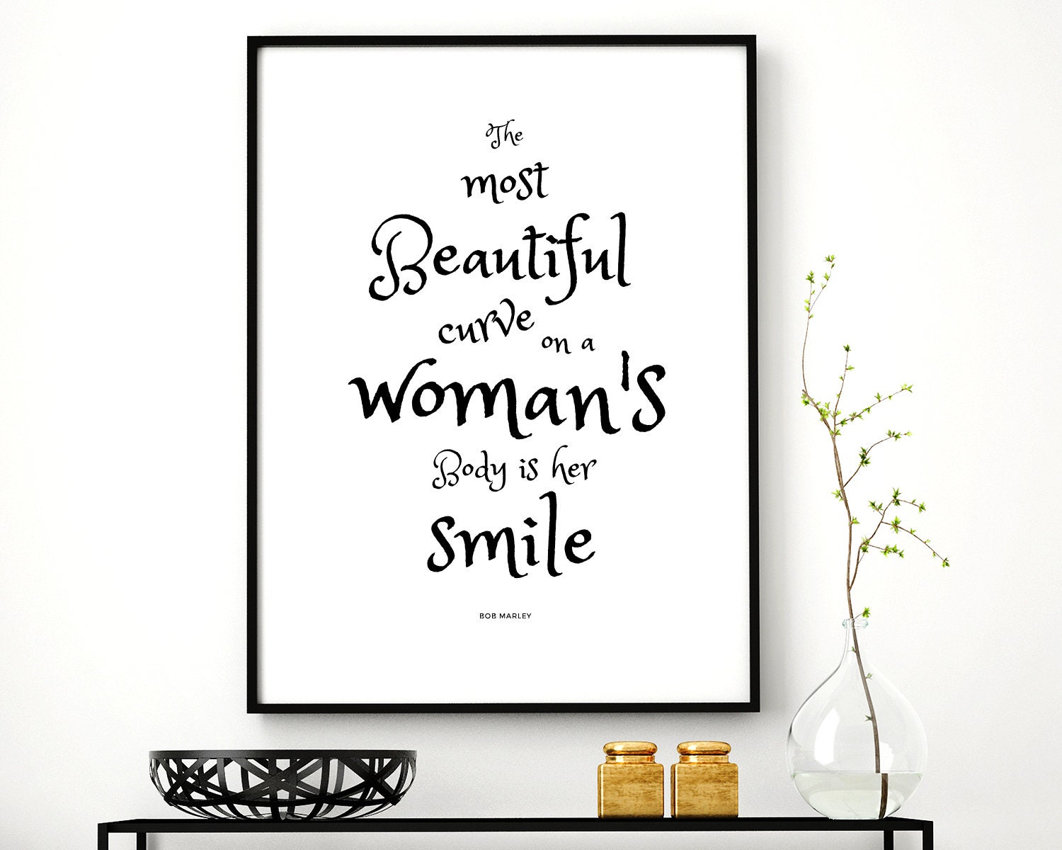 The Most Beautiful Curve Of A Woman Is Her Smile - Lory Silvia