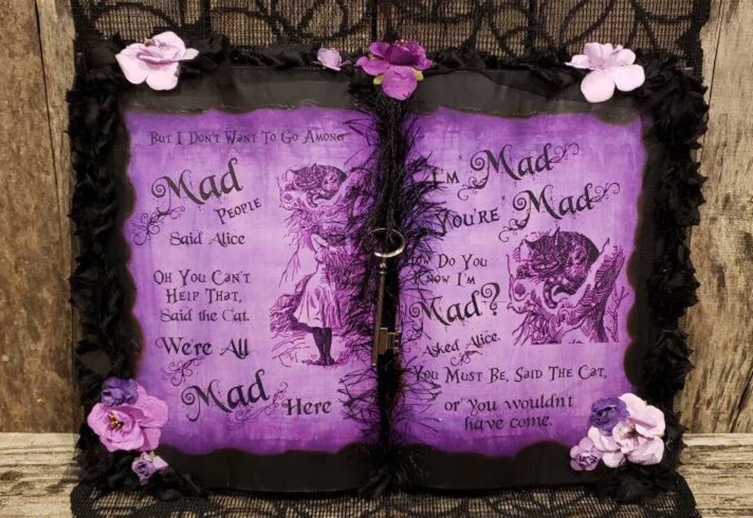 Alice in Wonderland Inspired Home Decor Alice in Wonderland - Etsy