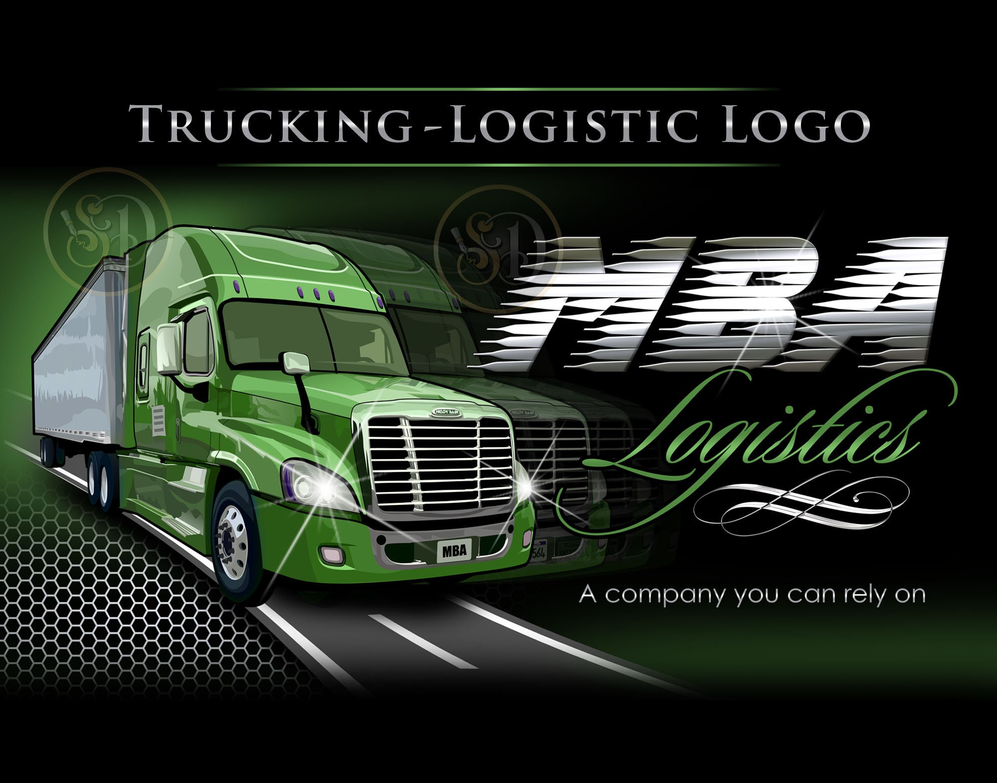 Transport Logistics Logo Design